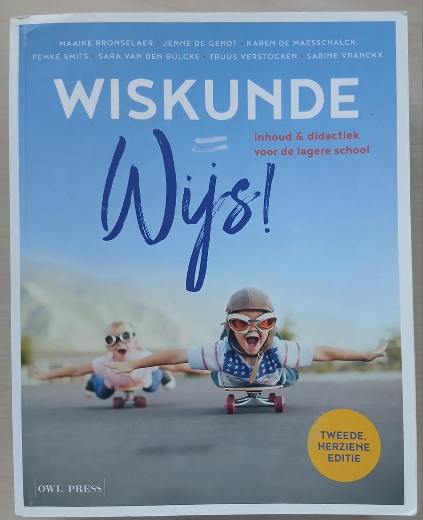 Wiskunde = wijs!, Boeken, Ophalen, Maaike Bronselaer; Jenne De Gendt; Karen De Maesschalck; Femk...