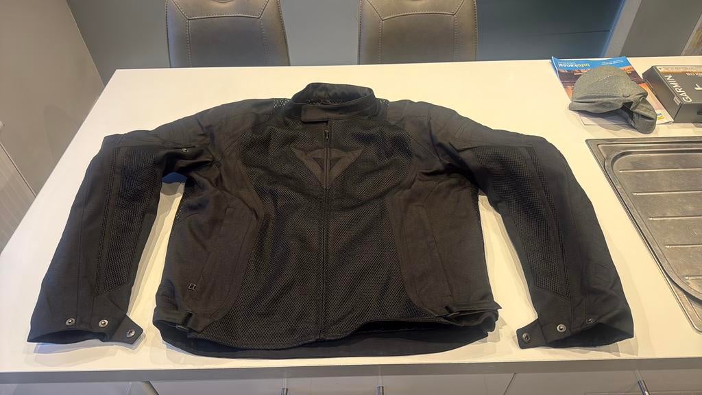 Wind doorlatende dainese motorjas, Ophalen, Tweedehands, Heren, Jas | leer