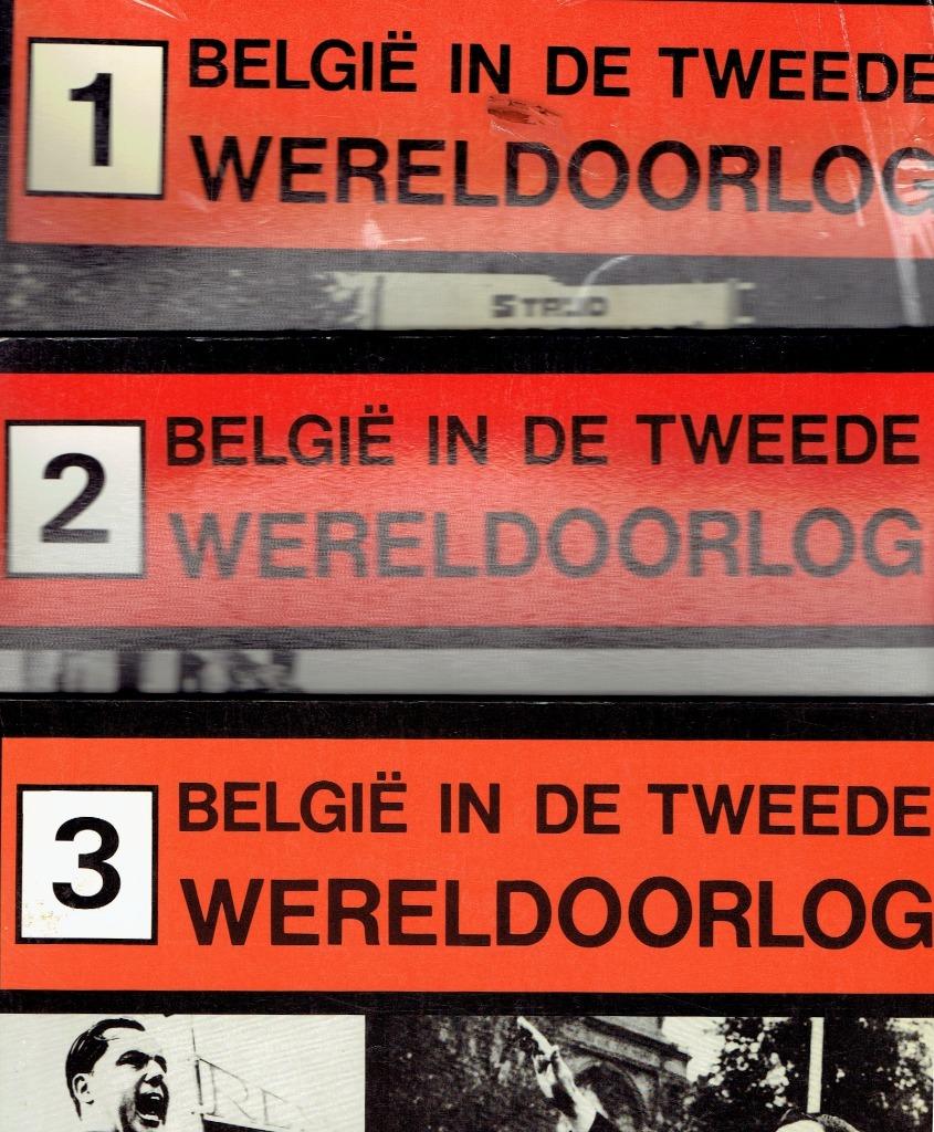België in de Tweede Wereldoorlog. nrs 1+2+3, Enlèvement ou Envoi, Utilisé, Meerdere, 20e siècle ou après