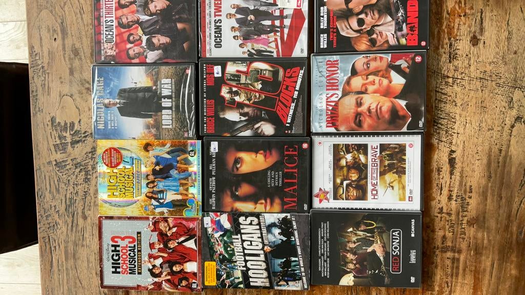 12 DVD’s aan 1€/stuk, Ophalen of Verzenden, Zo goed als nieuw