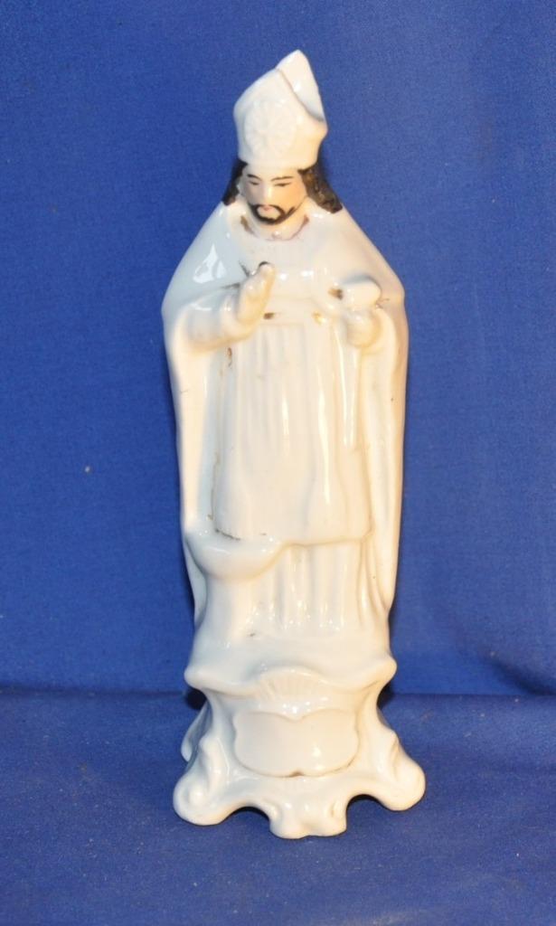 D saint eloi en porcelaine epaisse, Antiquités & Art, Enlèvement ou Envoi