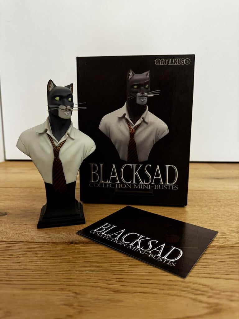 ‍ JOHN BLACKSAD – Mini-buste Attakus (édition limitée), Collections, Enlèvement ou Envoi, Comme neuf