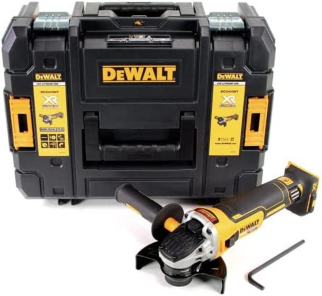 DeWalt DCG405NT - 18V Li-Ion Grinder (alleen machine) in T, Doe-het-zelf en Bouw, Ophalen of Verzenden, Nieuw, 1000 watt of meer