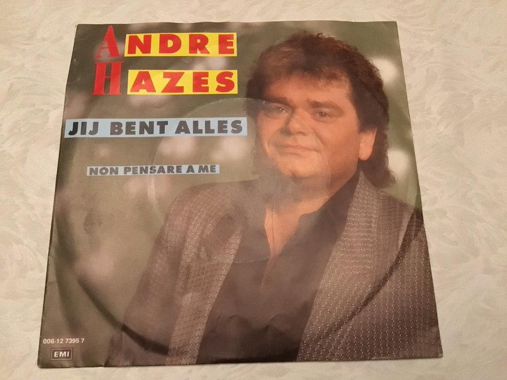 André Hazes jij bent alles - non pensare a me vinyl plaat, Ophalen of Verzenden