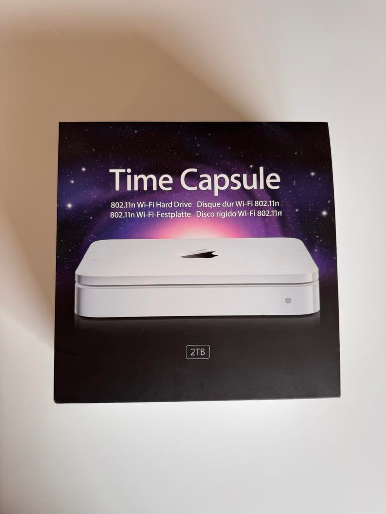 Apple Time Capsule 2TB, Ophalen, Extern, HDD, Apple