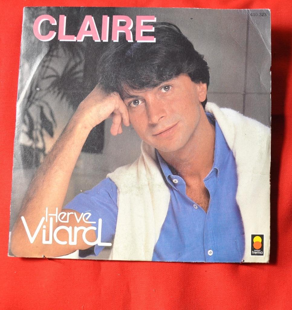 disque vintage 45 tours  herve villard (x20160), Ophalen of Verzenden, Gebruikt