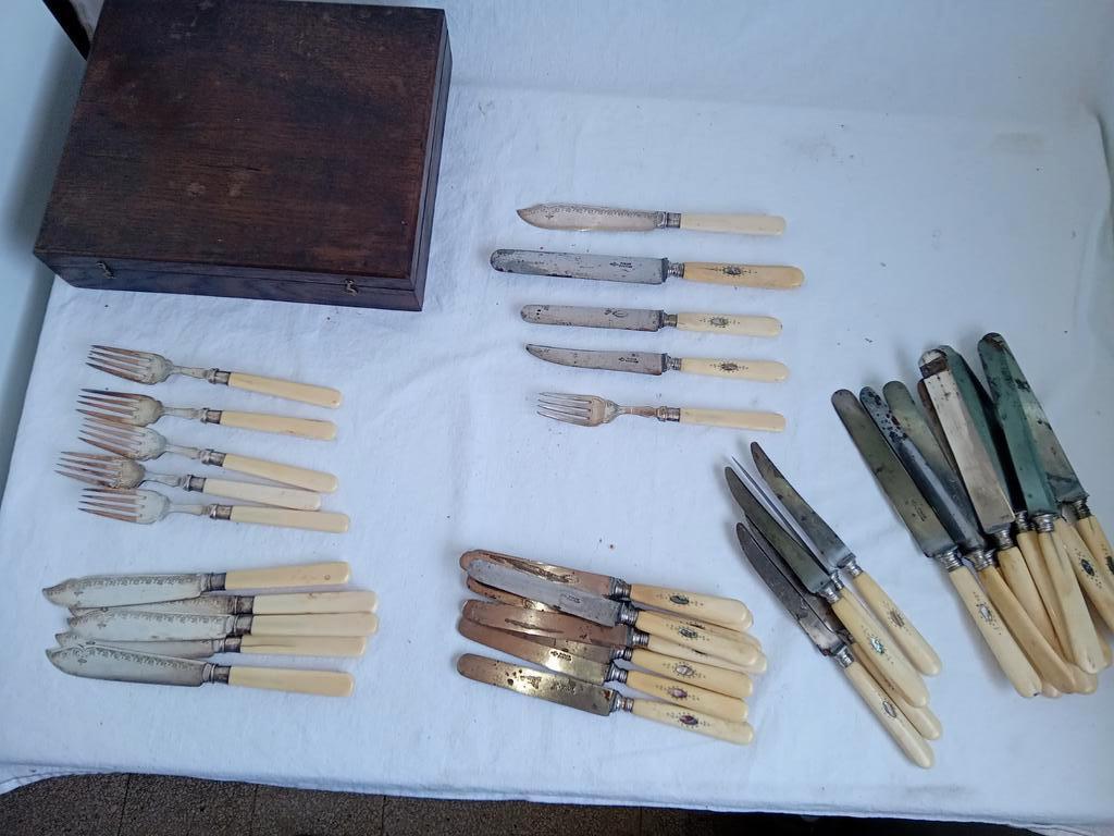 Anciens couverts, Antiquités & Art, Enlèvement ou Envoi