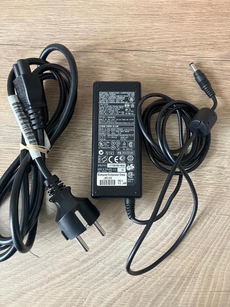 50W lader voor HP Compaq laptop, Ophalen of Verzenden, Gebruikt, HP