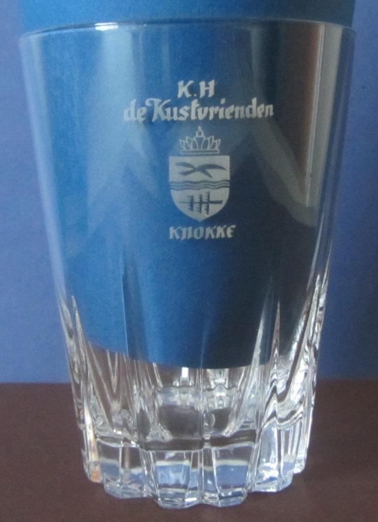 Verre - K.H. de Kustvrienden Knokke, Enlèvement ou Envoi, Comme neuf, Autres types