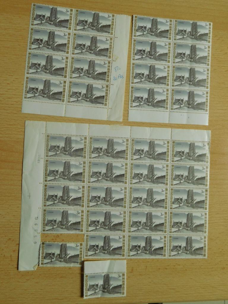 Belgische postzegel NIET geannuleerd, Ophalen of Verzenden, Postfris, Niet gestempeld