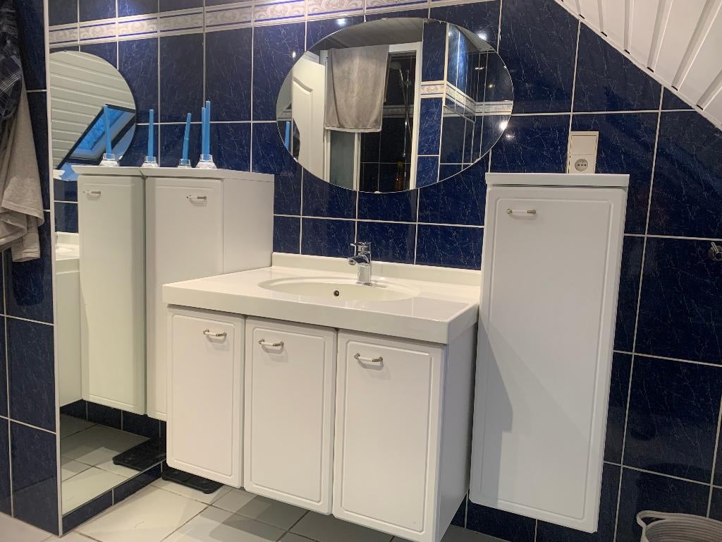 Meubles de salle de bain, baignoire et douche, Meuble lavabo, 150 à 200 cm, Enlèvement, Utilisé