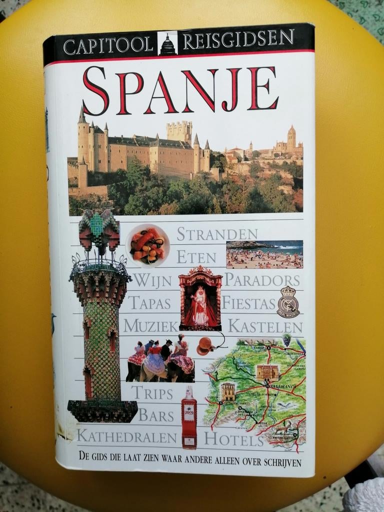 Reisgids Spanje, Ophalen, Capitool, Europa, Zo goed als nieuw
