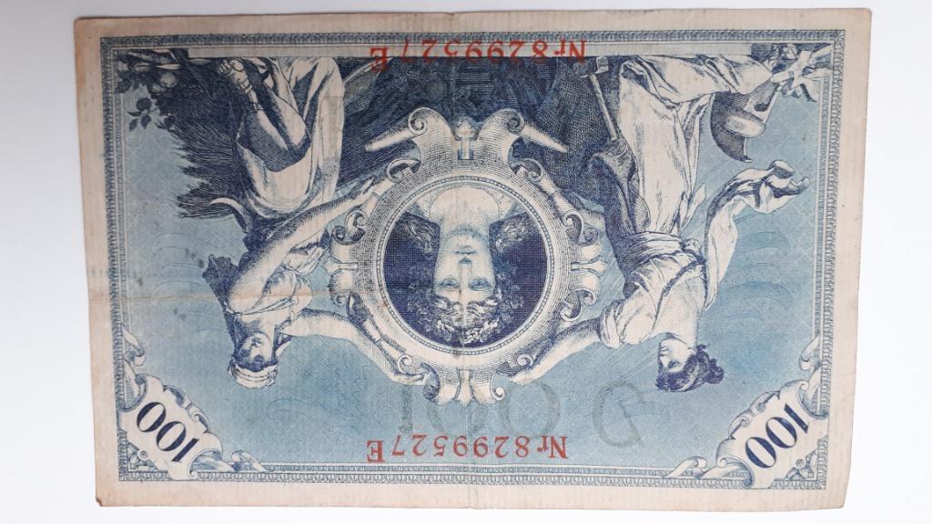 100 mark biljet 1908, Ophalen, Duitsland, Overige waardes, Losse munt