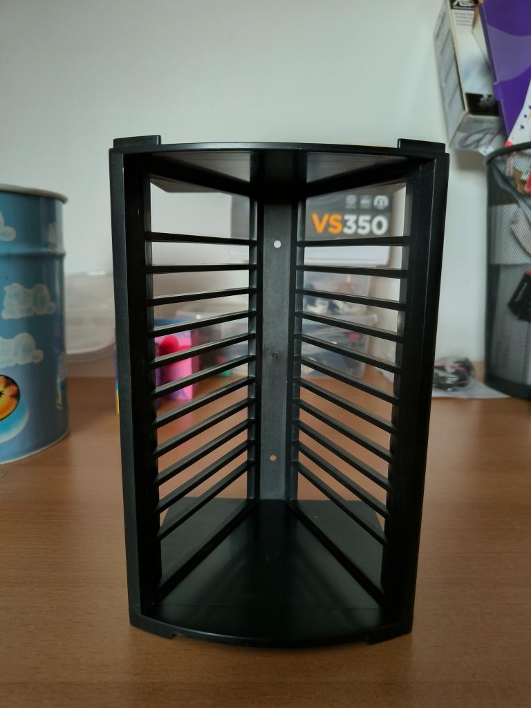 Cd rack kunstof, Ophalen, Kunststof, Minder dan 25 discs, Zo goed als nieuw
