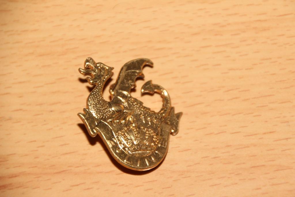 ABL insigne de beret "2eme de Ligne" (or), Envoi, Armée de terre, Emblème ou Badge