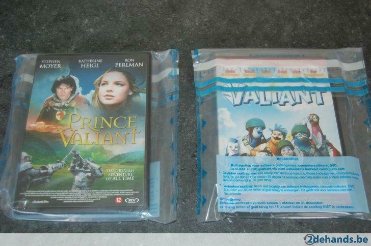 DVD-(Prince)Valiant/Streep wil racen/Anne Frank, Cd's en Dvd's, Ophalen of Verzenden, Film