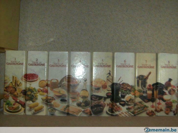 recettes/fiches dans 8 classeurs toute la gastronomie, Enlèvement, Utilisé
