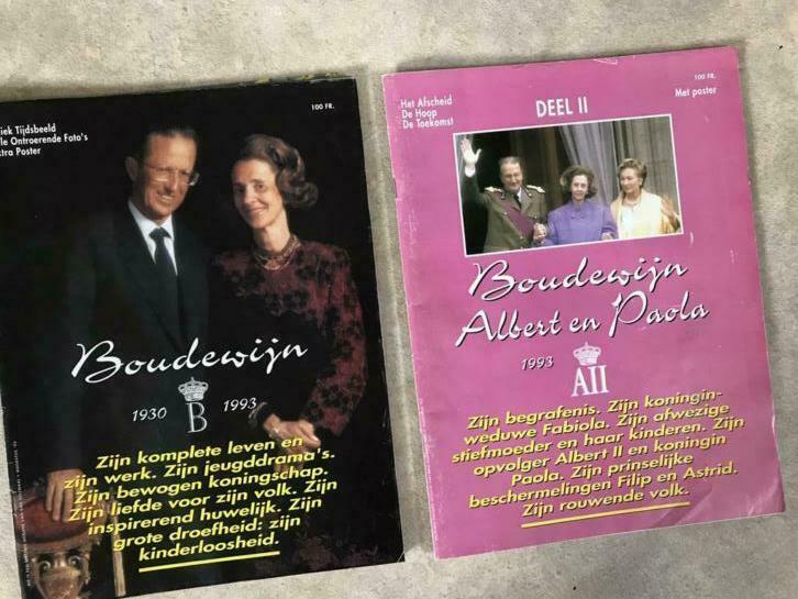 Tijdschriften koning Boudewijn en koningin Fabiola, Enlèvement ou Envoi, Utilisé, Magazine ou livre