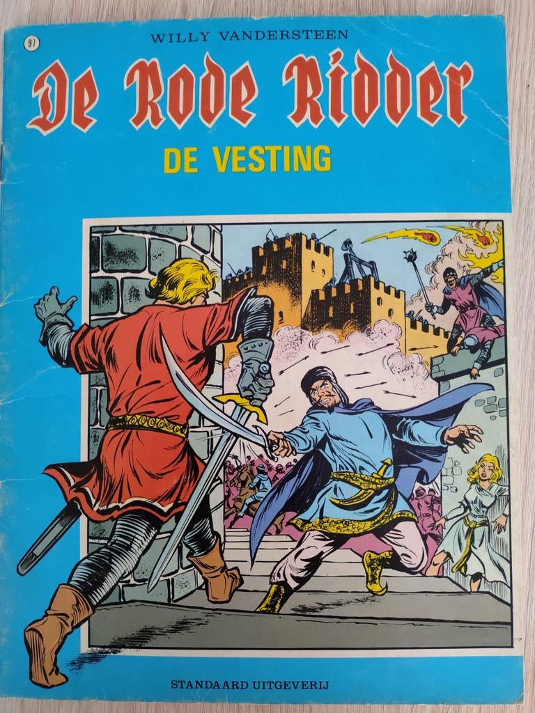 De Rode Ridder nr 97, de vesting, Ophalen of Verzenden