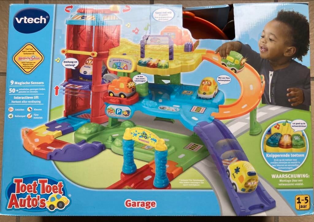 Vtech Toet Toet garage, Ophalen of Verzenden, Zo goed als nieuw