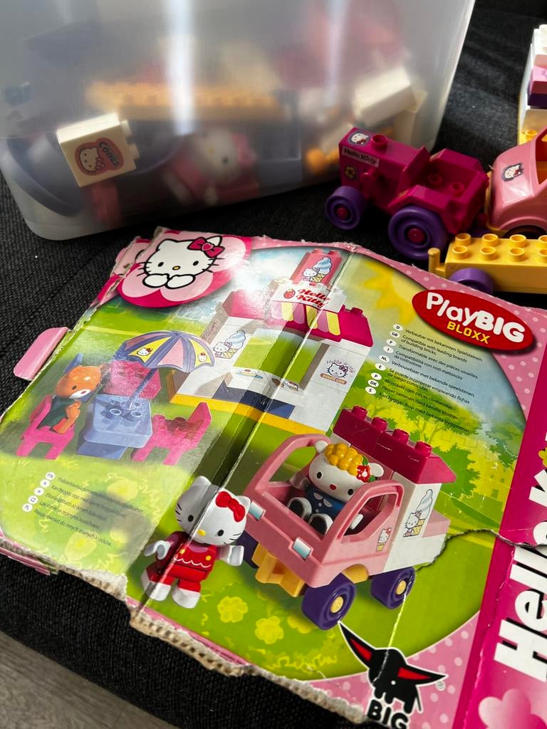 Hello kitty blokken, Kinderen en Baby's, Ophalen of Verzenden, Zo goed als nieuw