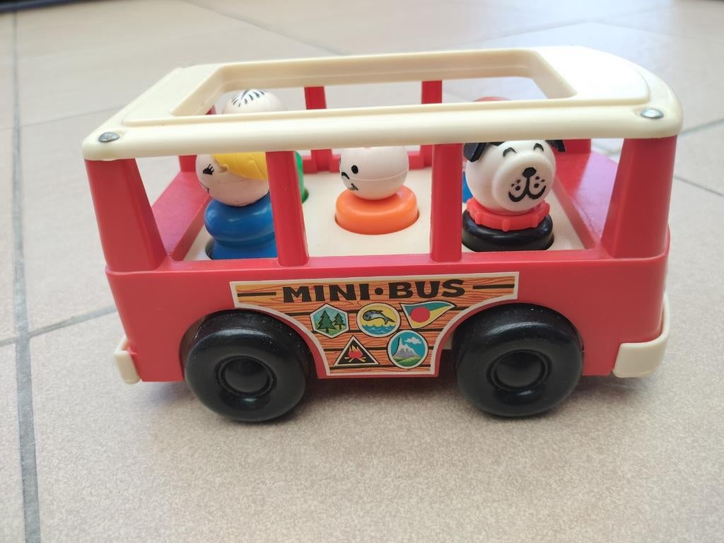 Mini bus Fisher Price, Enlèvement ou Envoi, Utilisé