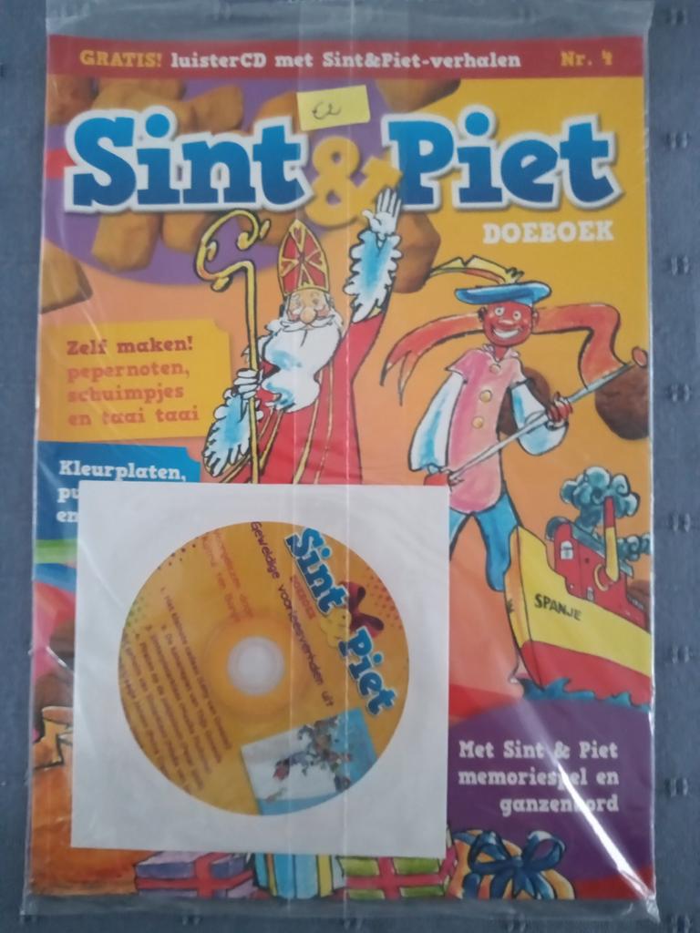 Sint & Piet doeboek + cd, Ophalen of Verzenden, Nieuw