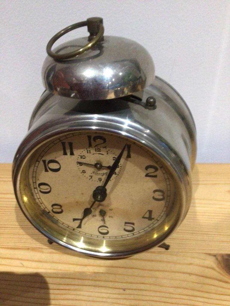 Gros réveil à cloche kienzle des années 50, Ophalen