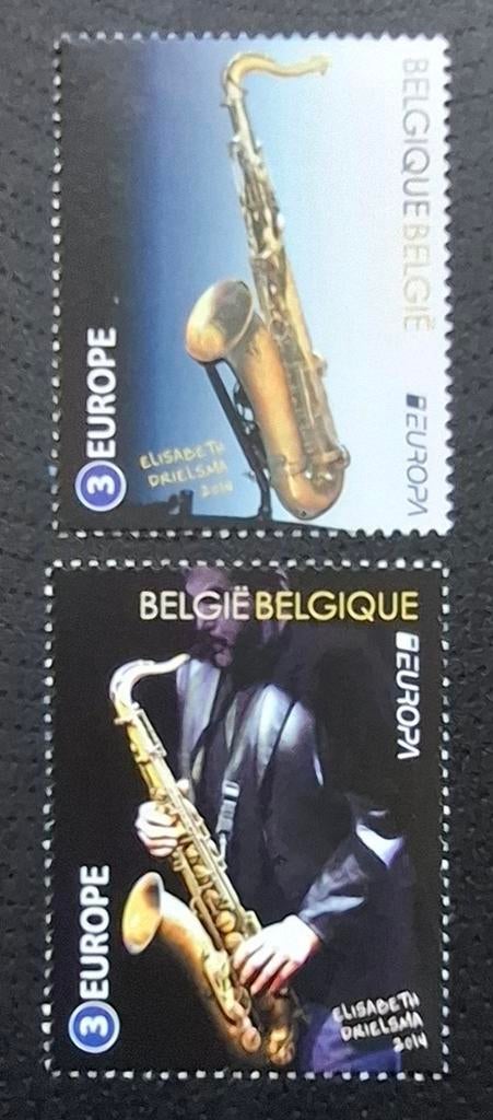 België: OBP 4427/28 ** Europa 2014., Europa, Frankeerzegel, Ophalen of Verzenden, Zonder stempel