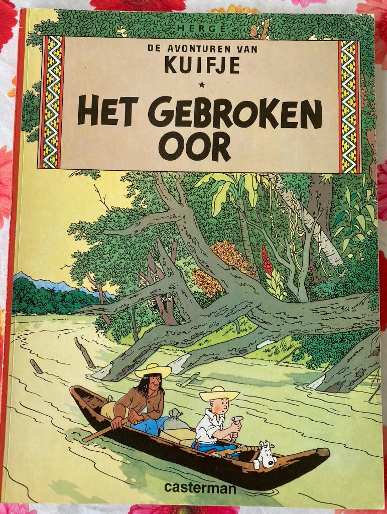 KUIFJE: Het gebroken oor, Une BD, Enlèvement, Comme neuf, Herge