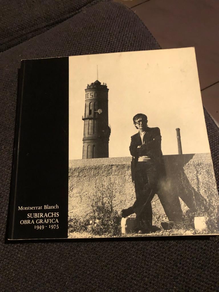 Subirachs obra grafica 1949 - 1975 *Montserrat Blanch, Gelezen, Montserrat Blanch, Ophalen of Verzenden, Grafische vormgeving
