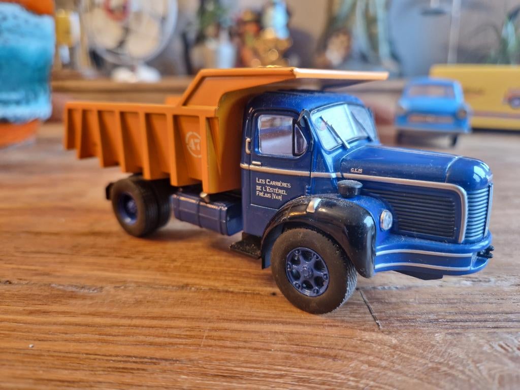 Atlas miniatuur truck 1:43 - Berliet GLM 10 dump truck, Enlèvement ou Envoi