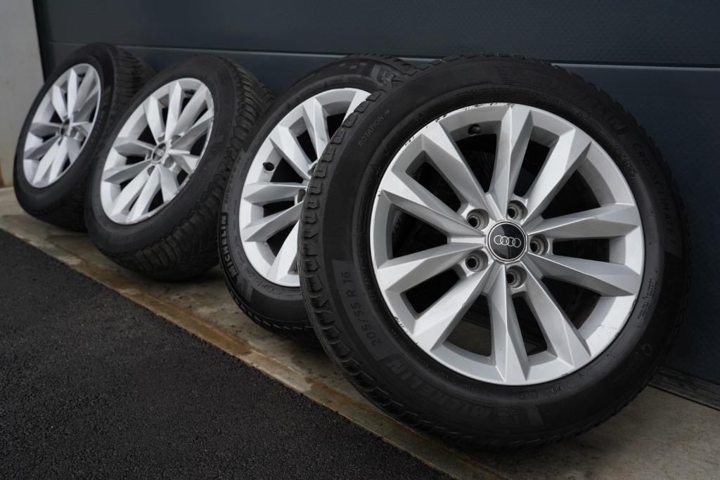 Kit 4 Saisons 16' original pour AUDI A3 8Y (et autres), Ophalen, Gebruikt, Velg(en), 16 inch