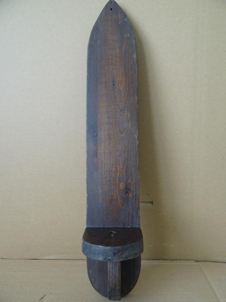 Console en bois pour statue console murale pour statue 49cm, Enlèvement ou Envoi