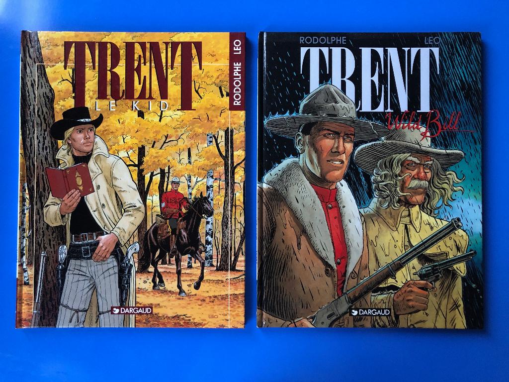 Trent 2 Le Kid + 5 Wild Bill EO - Leo Rodolphe - Dargaud, Boeken, Stripverhalen, Ophalen, Leo - Rodolphe, Zo goed als nieuw, Meerdere stripboeken