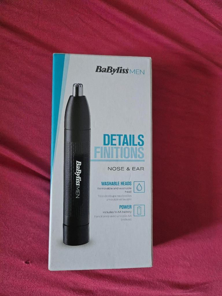 Nouveau coupe-nez et oreilles Babyliss, Electroménager, Enlèvement ou Envoi, Neuf, Rasage ou Épilation