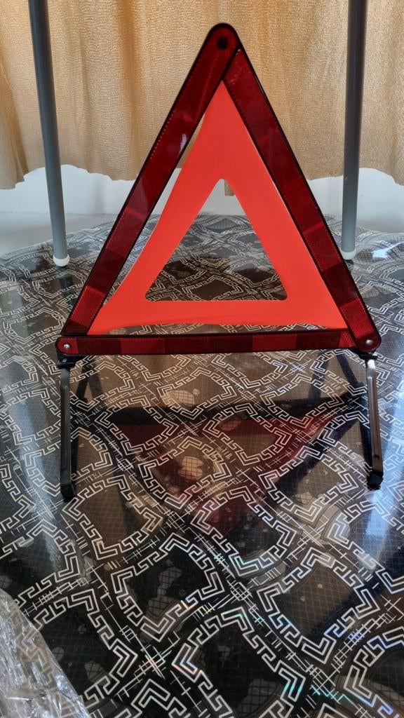 Triangle de signalisation voiture – Conforme & pliable, Enlèvement ou Envoi, Neuf
