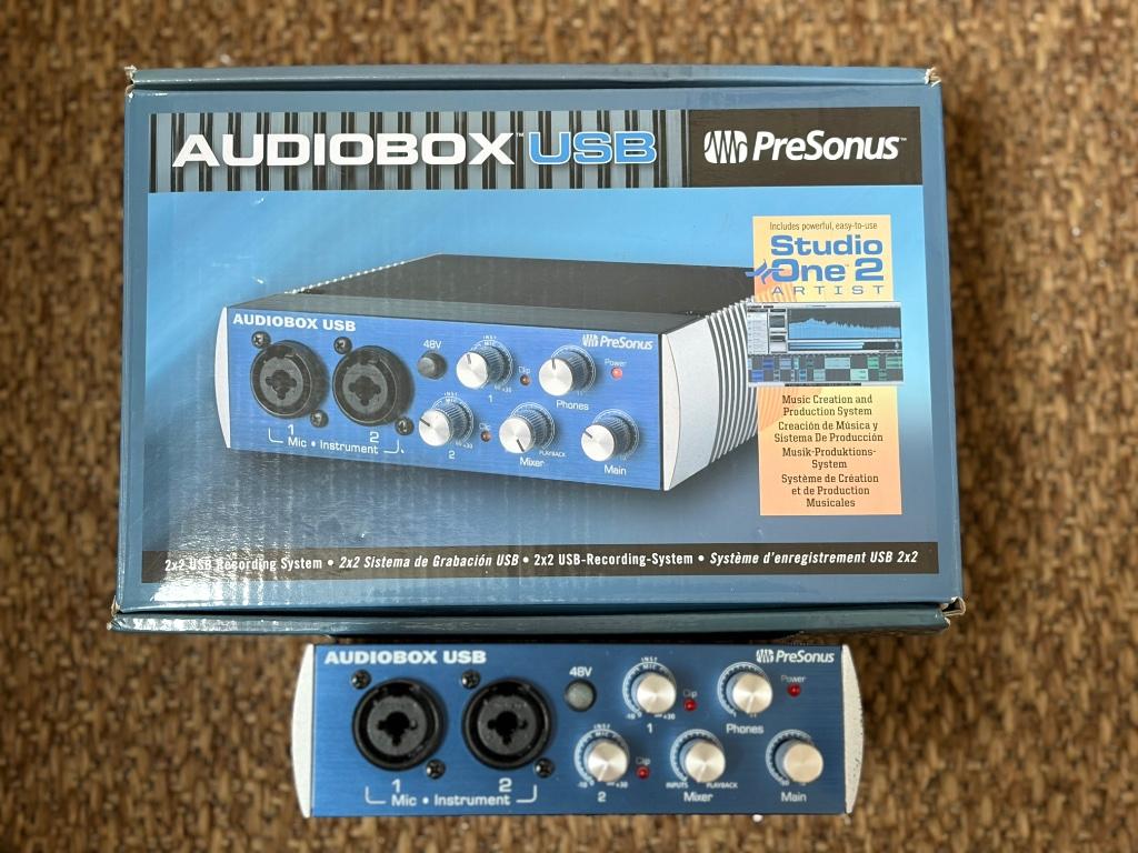 Presonus Audiobox USB, Muziek en Instrumenten, Ophalen of Verzenden, Gebruikt, Minder dan 5 kanalen