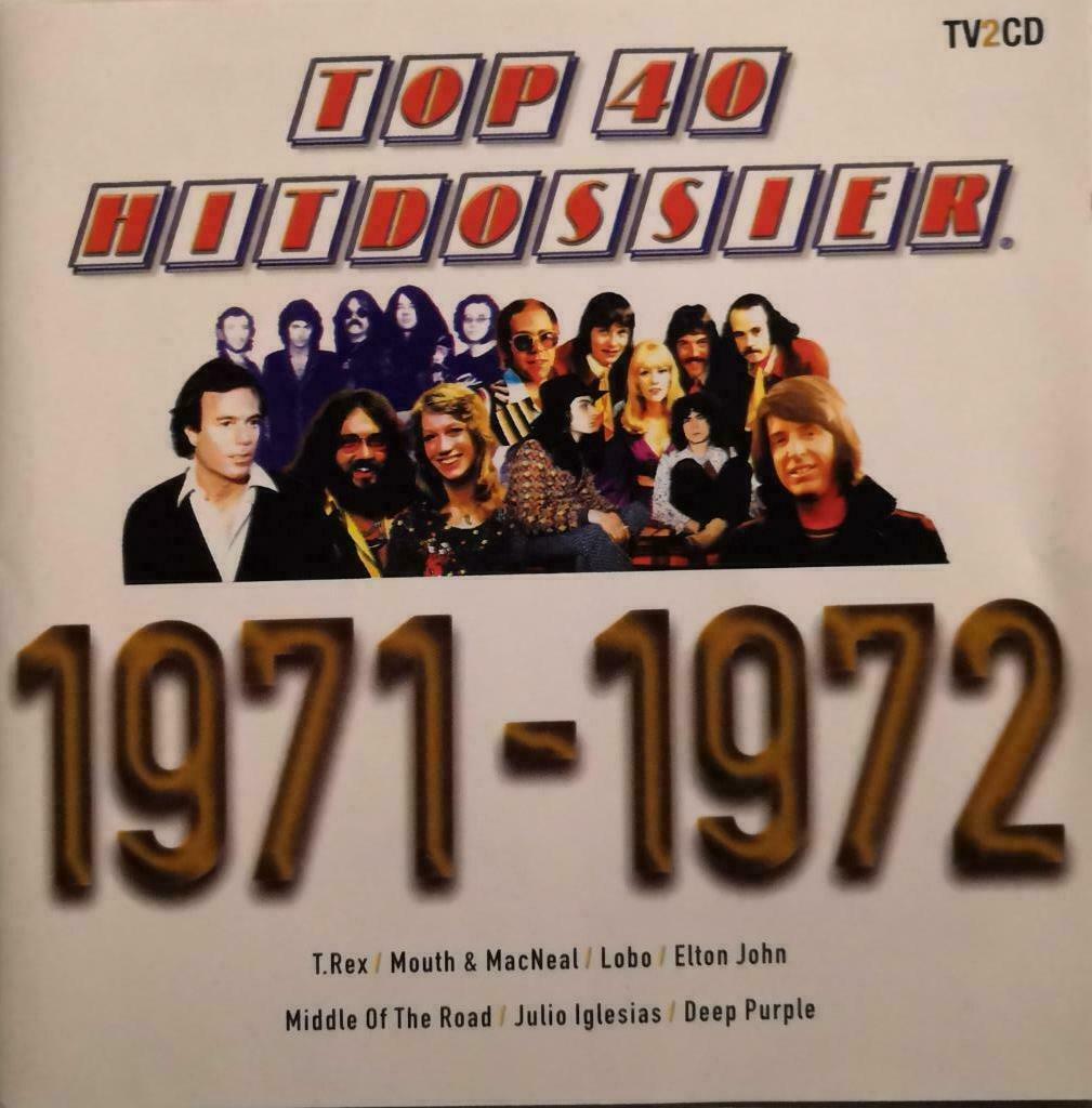 Top 40 hitdossier 1971 - 1972 (2CDverzamel), Cd's en Dvd's, Ophalen of Verzenden, Zo goed als nieuw, Pop