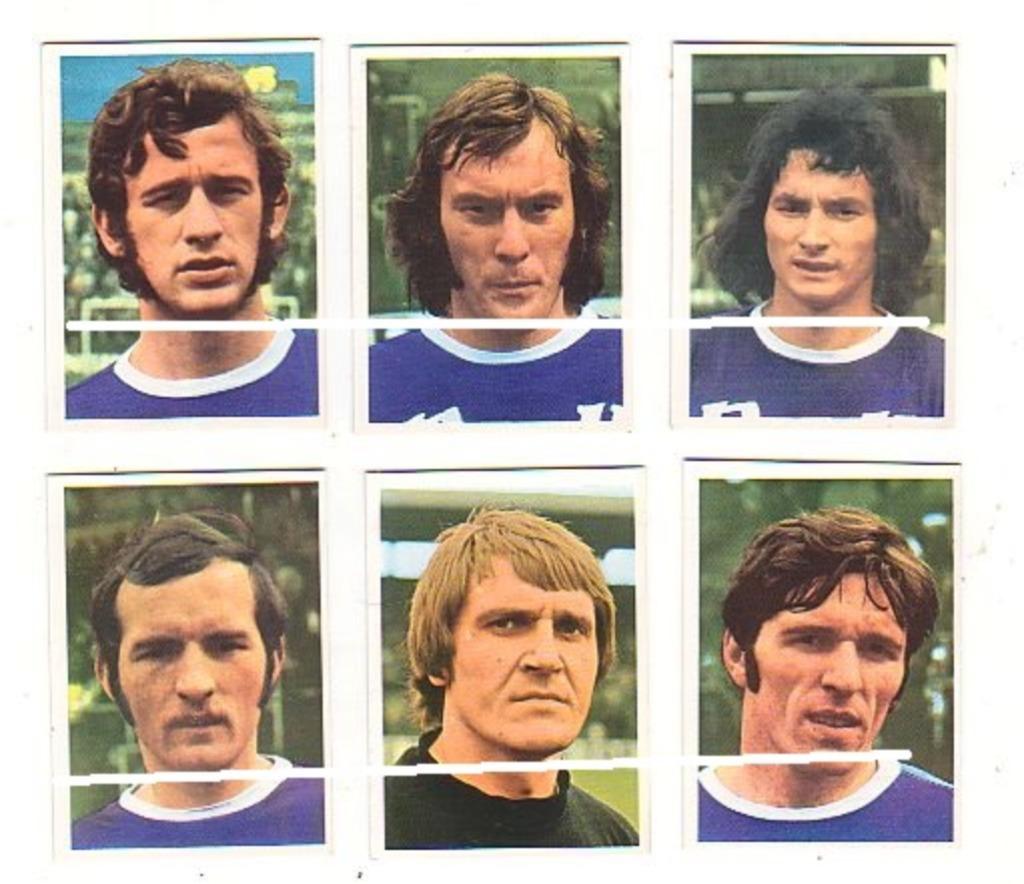 Vanderhout 73 - 74 / Beerschot / 6 plaatjes, Verzamelen, Sportartikelen en Voetbal, Verzenden, Zo goed als nieuw, Poster, Plaatje of Sticker
