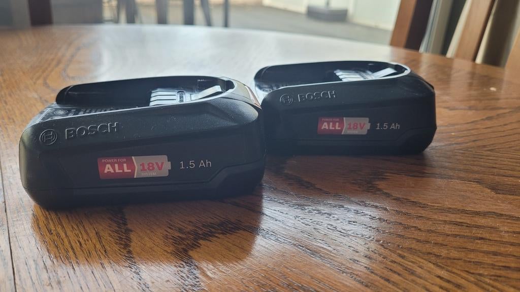 Bosch 18v power4all batterijen, Ophalen of Verzenden, Zo goed als nieuw, Boormachine
