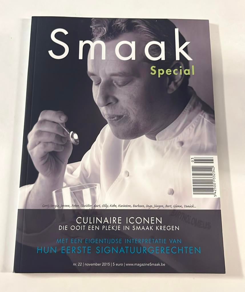 Smaak Special: Culinaire Iconen, Boeken, Ophalen of Verzenden, Zo goed als nieuw
