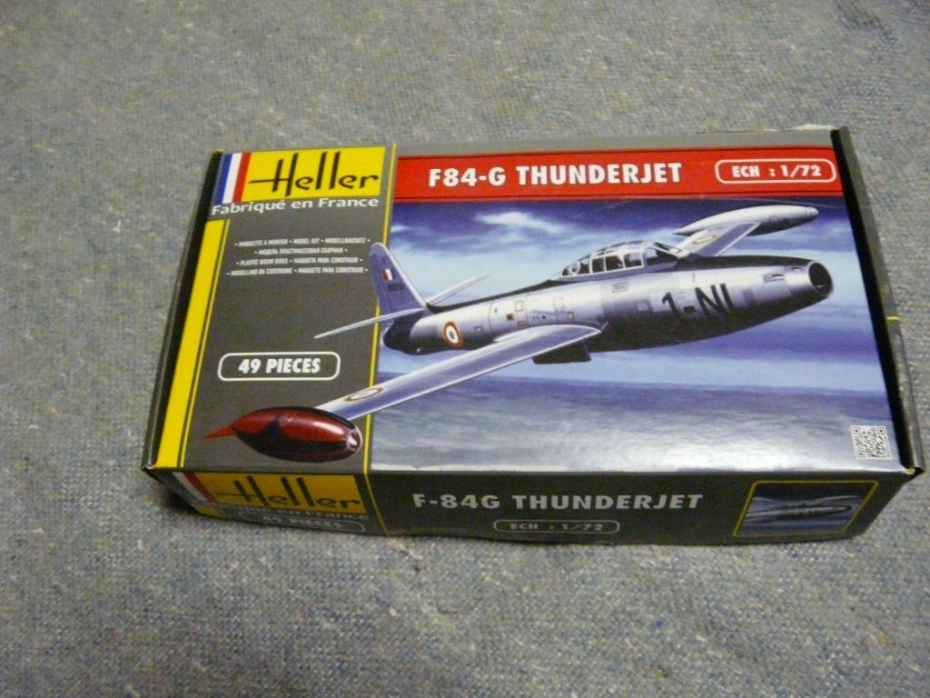 F 84 G THUNDERJET 1/72 HELLER, Hobby & Loisirs créatifs, Modélisme | Avions & Hélicoptères, Neuf, 1:72 à 1:144, Heller, Avion