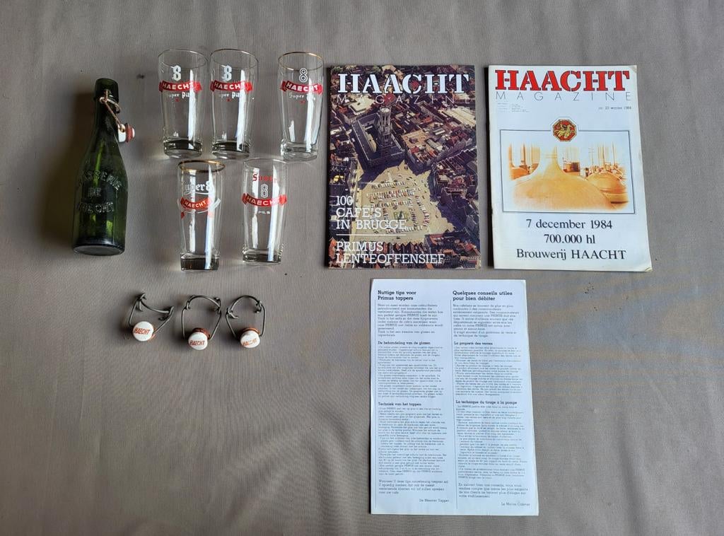 Allerlei oude spullen van Brouwerij Haacht, Verzamelen, Ophalen