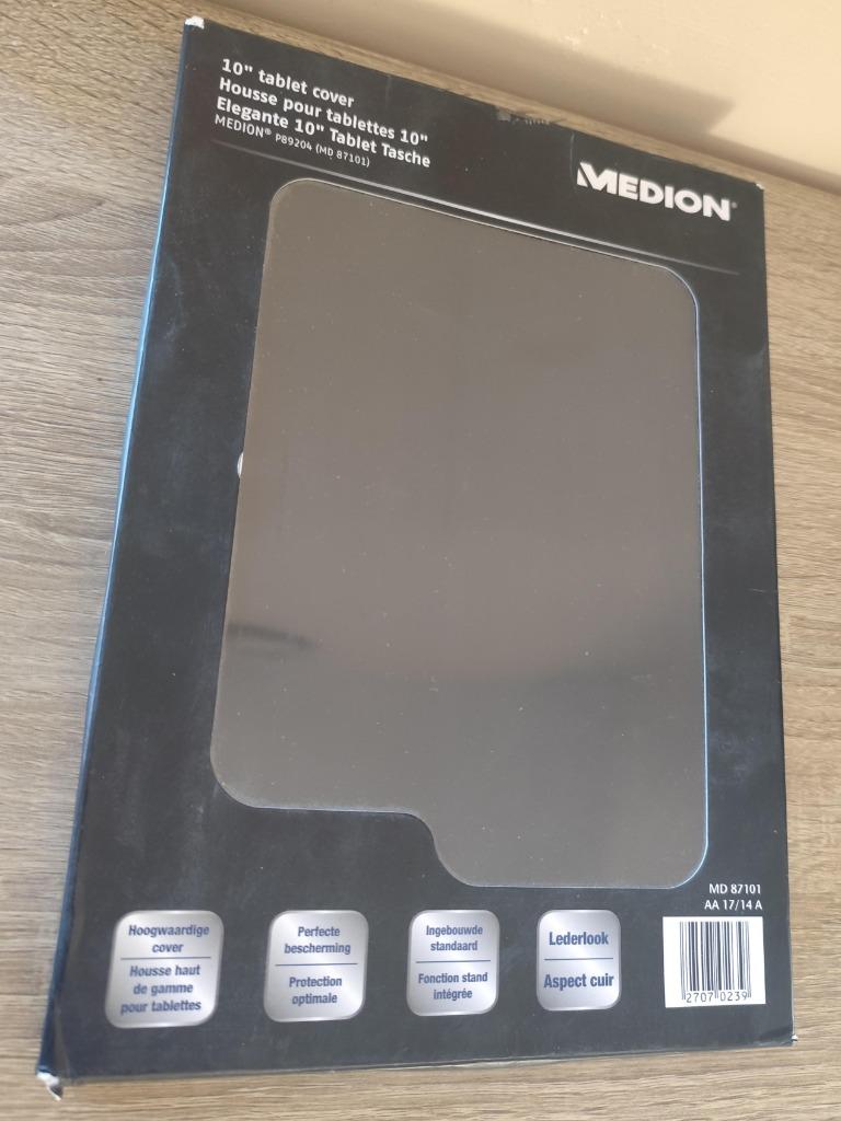 Housse pour Tablette 10", Bescherming voor- en achterkant, Ophalen, 10 inch, Medion