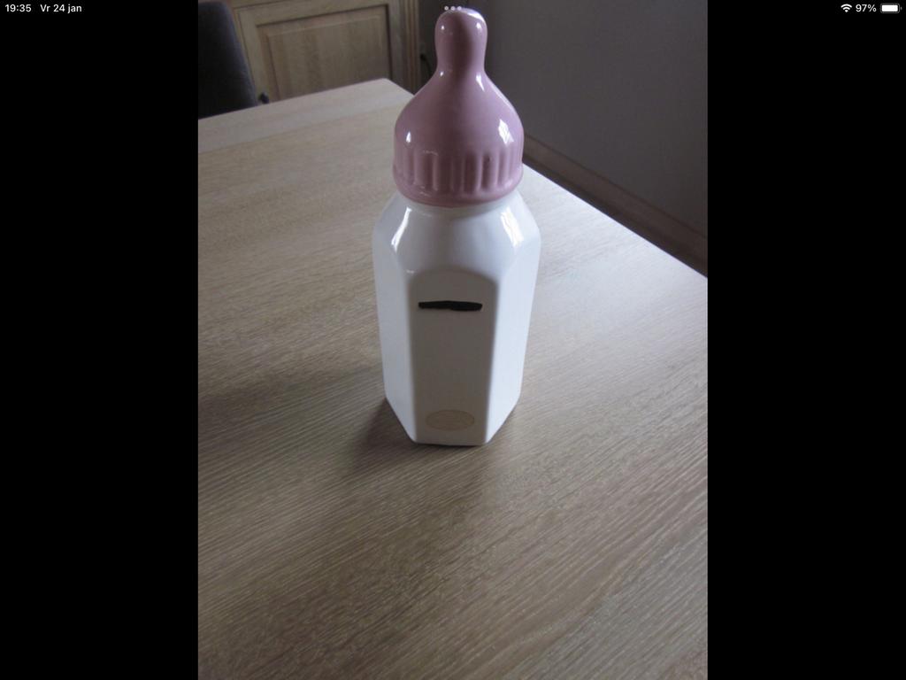 kinder spaarpot, Ophalen, Zo goed als nieuw