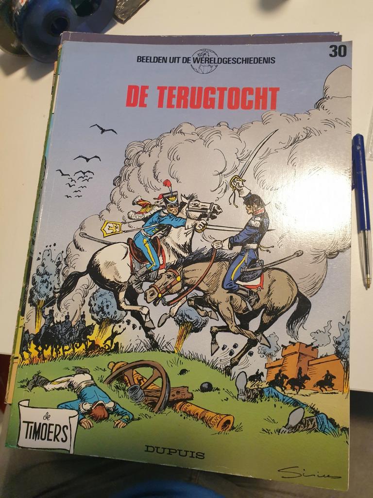 Sirius - De TIMOERS nr 30 De terugtocht ZEER ZELDZAAM  !!!!!, Boeken, Stripverhalen, Ophalen of Verzenden, Zo goed als nieuw, Sirius