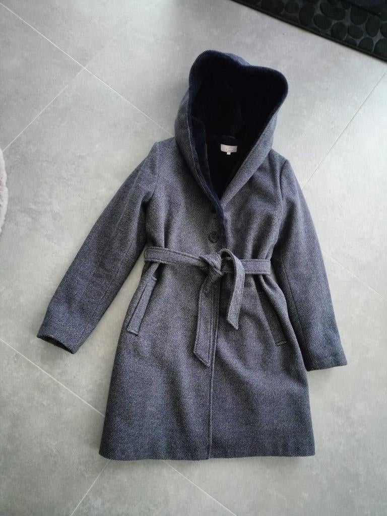 Manteau fourré, Vêtements | Femmes, Taille 38/40 (M), Enlèvement ou Envoi, Cassis, Comme neuf