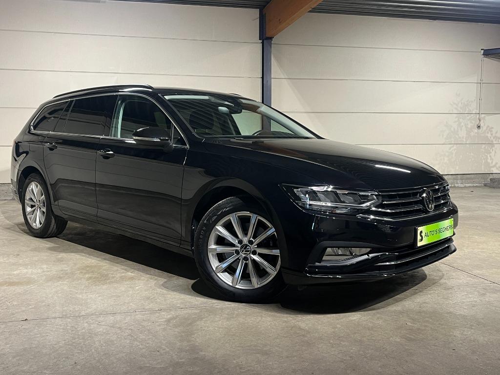 VW Passat Variant Business 1.5 TSI DSG, Auto's, Stof, Electronic Stability Program (ESP), Zwart, 122 g/km