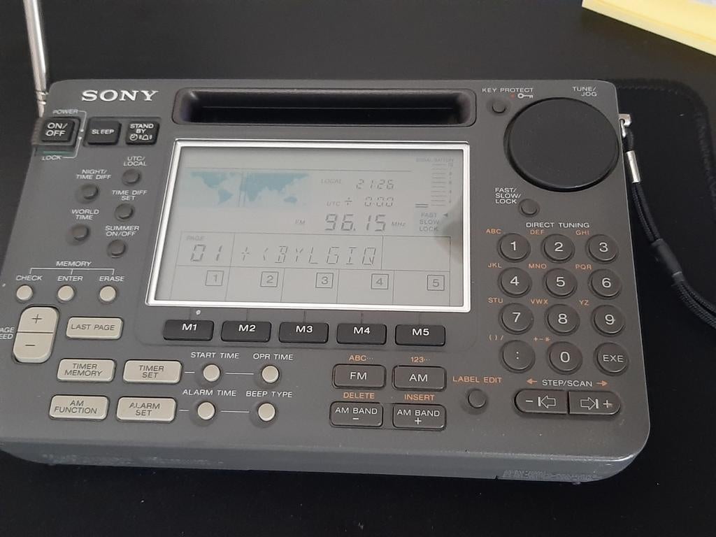 SONY ICF SW55 wereldwijde radio, Audio, Tv en Foto, Ophalen of Verzenden, Zo goed als nieuw, Radio